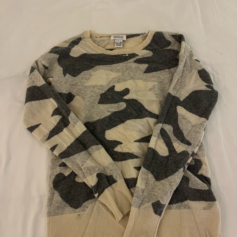 Women’s Cashmere Camouflage Sweater